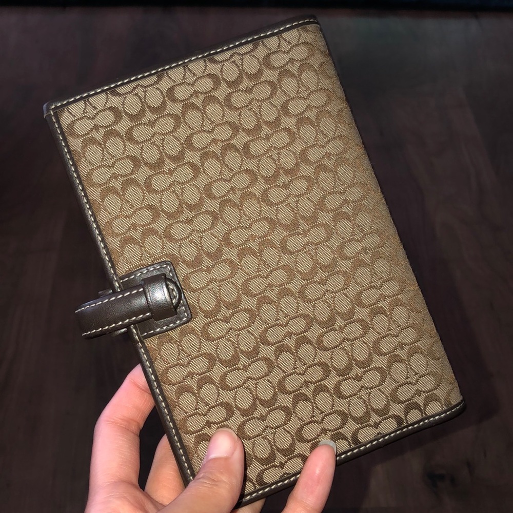 Coach Checkbook Wallet